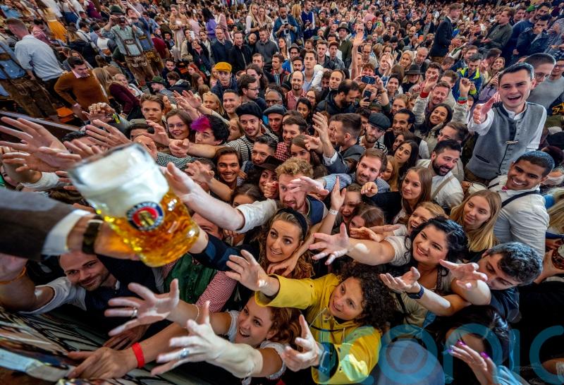 In Pictures: Beer flowing as Oktoberfest returns for first time since 2019