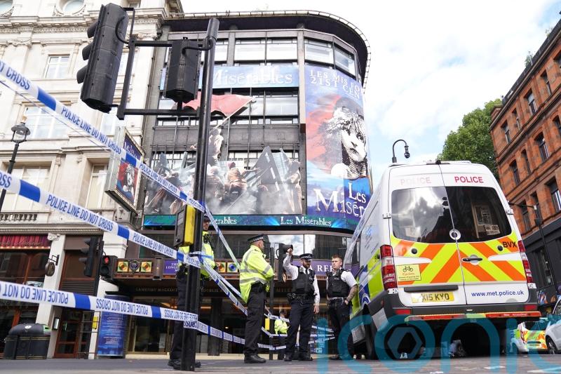 One of two police officers stabbed in Leicester Square discharged from hospital
