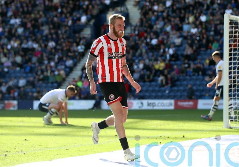 In-form Oli McBurnie scores as Sheffield United extend lead with win at Preston