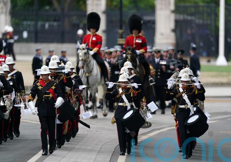‘Gentle giant’ horse Apollo taking part in Queen’s funeral procession
