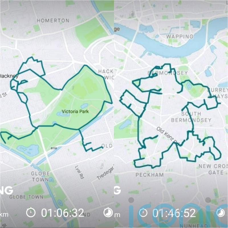 Runner to use talent for GPS art to raise funds for spinal research charity