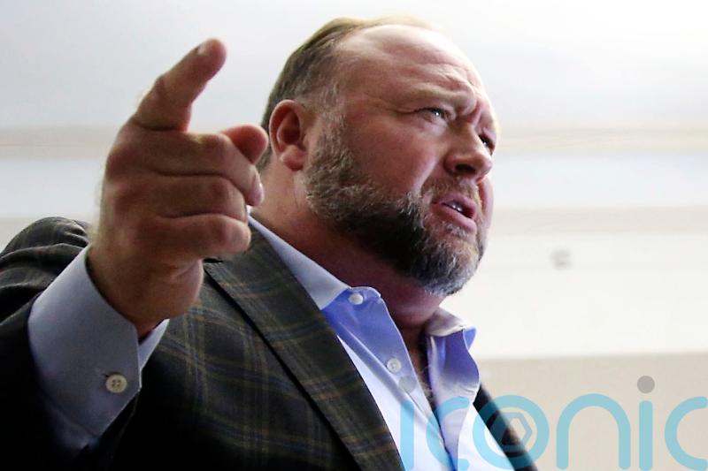 Alex Jones makes appearance outside Sandy Hook damages trial