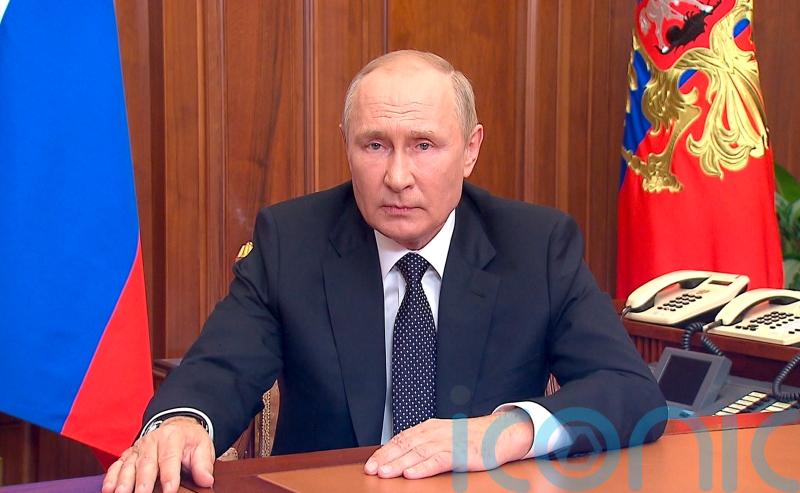 Putin’s Ukraine escalation shows ‘essential weakness’ of his position, says UK