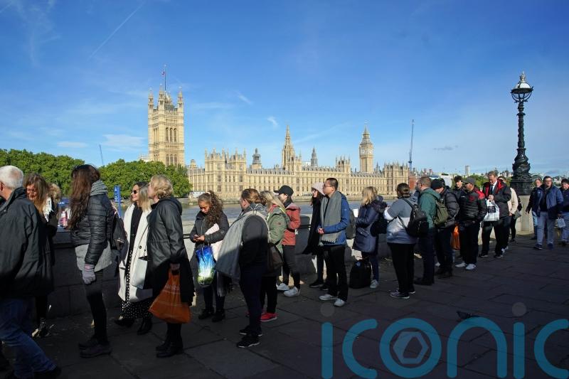 Biden ‘amazed’ at size of queue for Queen’s lying in state