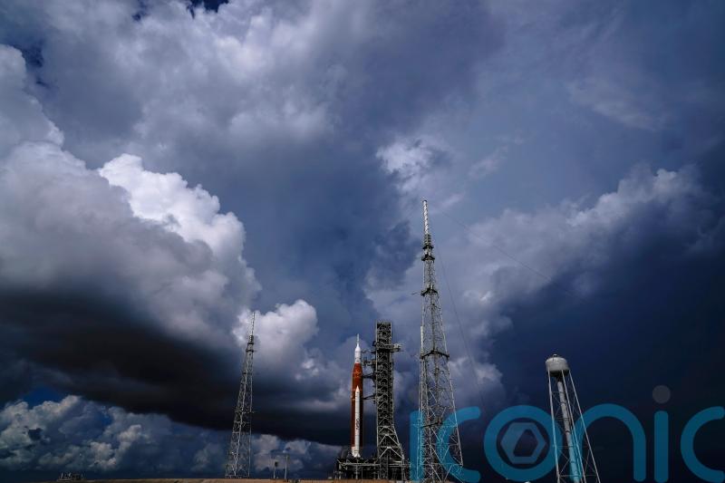 Nasa postpones launch of moon rocket because of tropical storm