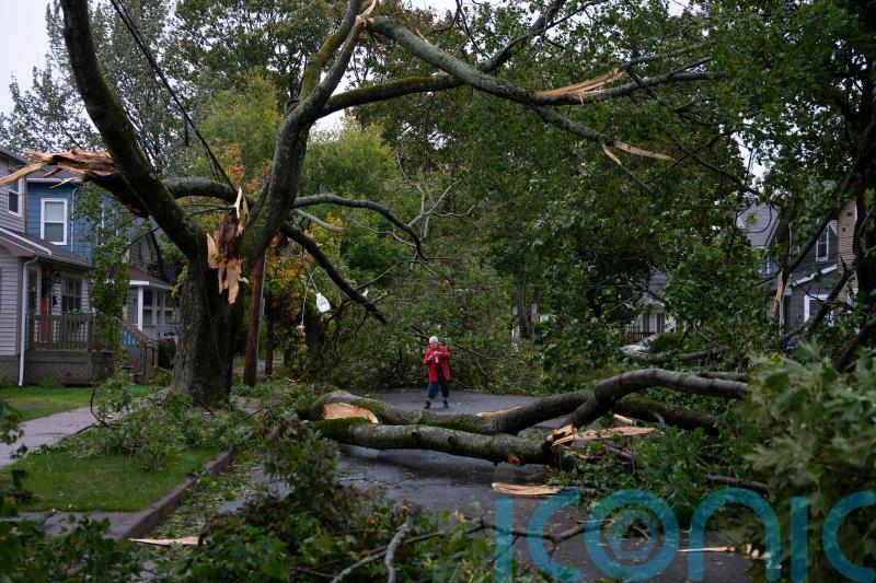 Houses washed into the sea and power knocked out as Storm Fiona lashes Canada