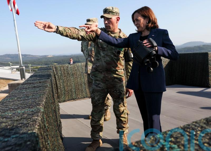 US vice president Kamala Harris caps Asia trip with stop at DMZ dividing Koreas
