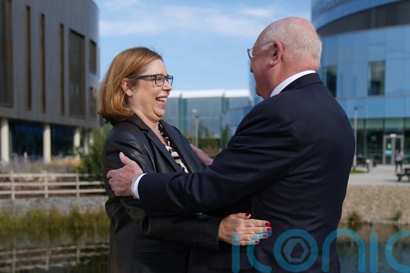 Woman is reunited with her heart-lung transplant surgeon 35 years on