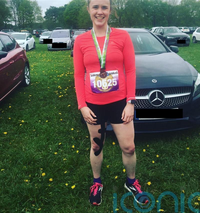 Woman whose foot bones disintegrated due to her diabetes defies medical predictions to walk normally – then run the London Marathon