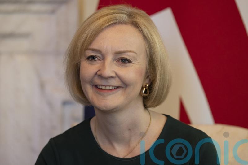 Transcript of Liz Truss’s pool interview in Kent