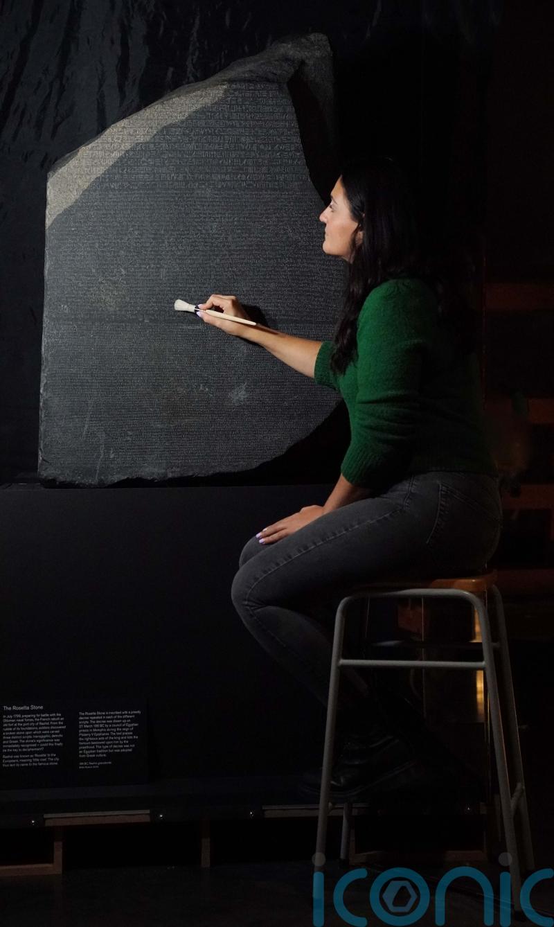 Rosetta Stone moved for first time in 18 years