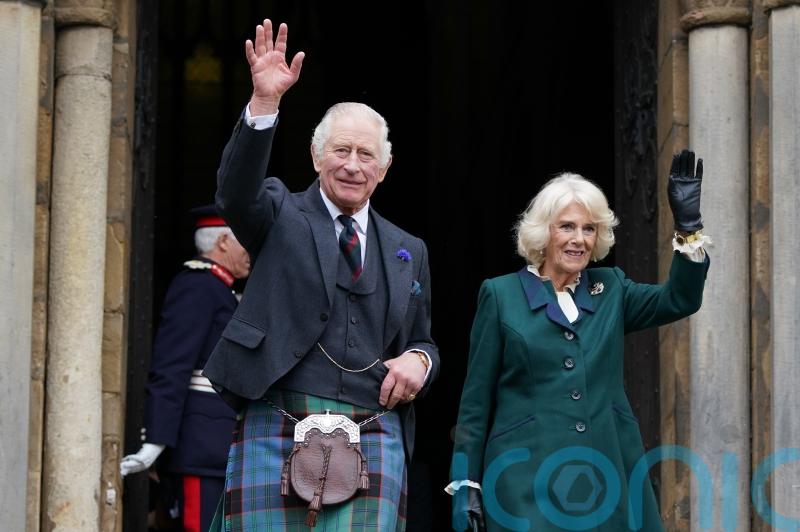 In Pictures: Crowds line streets as King and Queen Consort visit Dunfermline