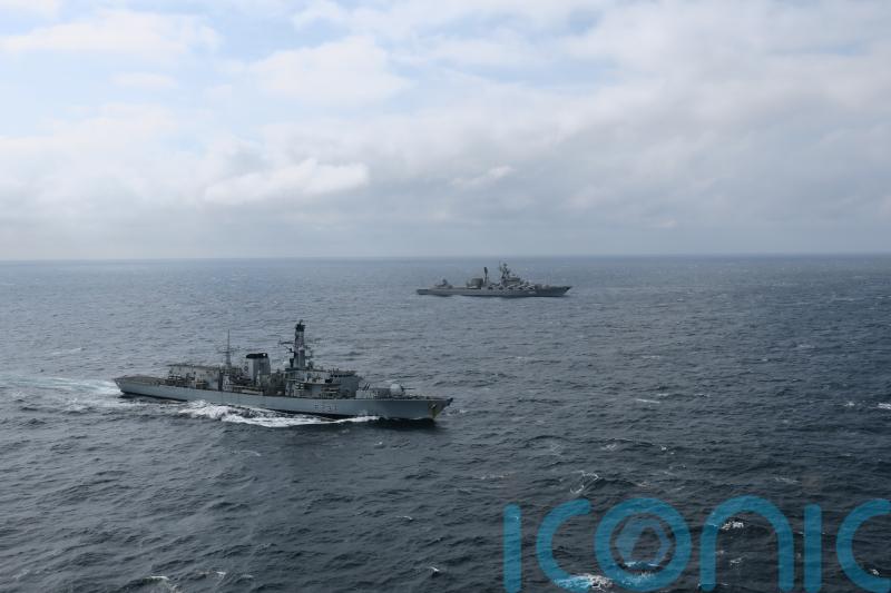 MoD: Royal Navy frigate is in North Sea to protect underwater cables