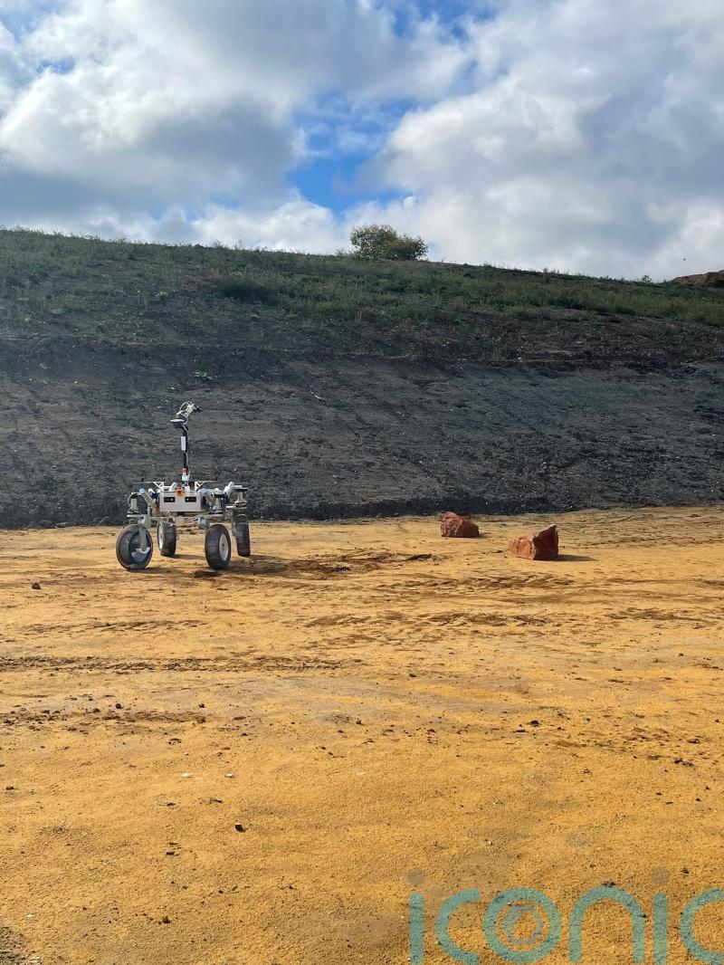 Planetary rover destined for moon or Mars tested in Milton Keynes quarry