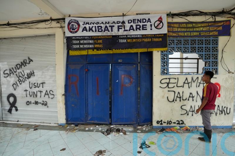 Stadium exit gates too small for escape, say Indonesian police