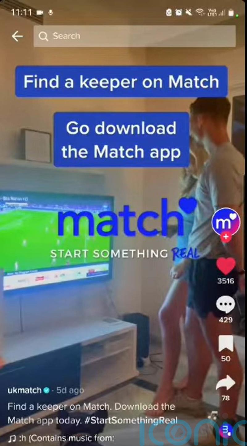 Match.com ‘Things that make him realise I’m a keeper’ ad banned