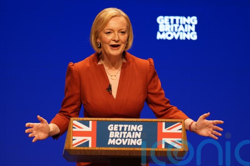 Truss heckled as she delivers first conference speech as Tory leader