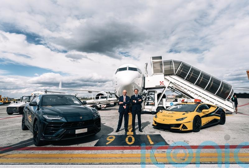 Lamborghini renews partnership with airport to have supercar as ‘follow-me’ vehicle