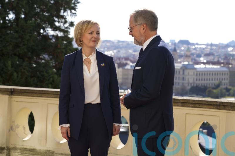 Truss arrives in Prague for crunch meetings with European leaders