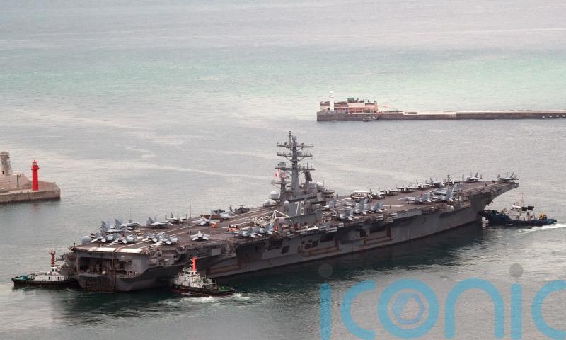 North Korea says US aircraft carrier’s return creates ‘huge negative splash’