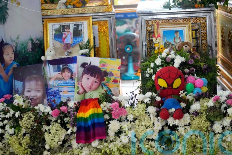 Relatives of Thai daycare massacre victims prepare for group cremation