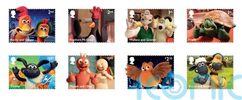 Wallace and Gromit and Morph among familiar faces on new Royal Mail stamps
