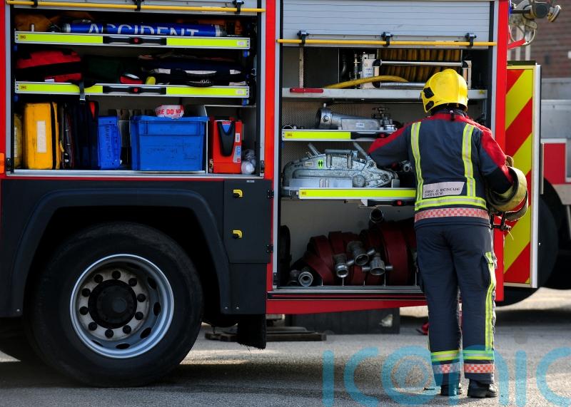 Firefighters tackle blaze at council building in South Lanarkshire