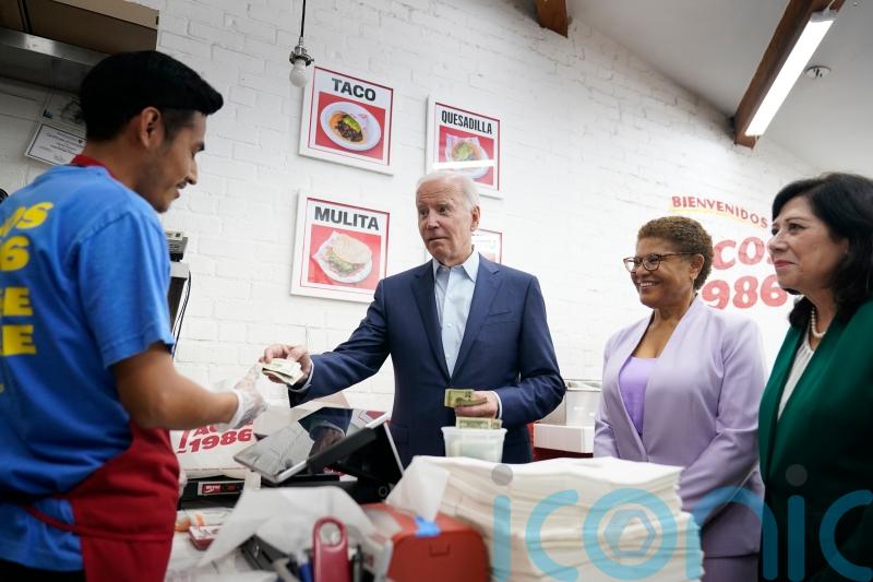 Biden pushes lower prescription drug costs in mid-term campaign
