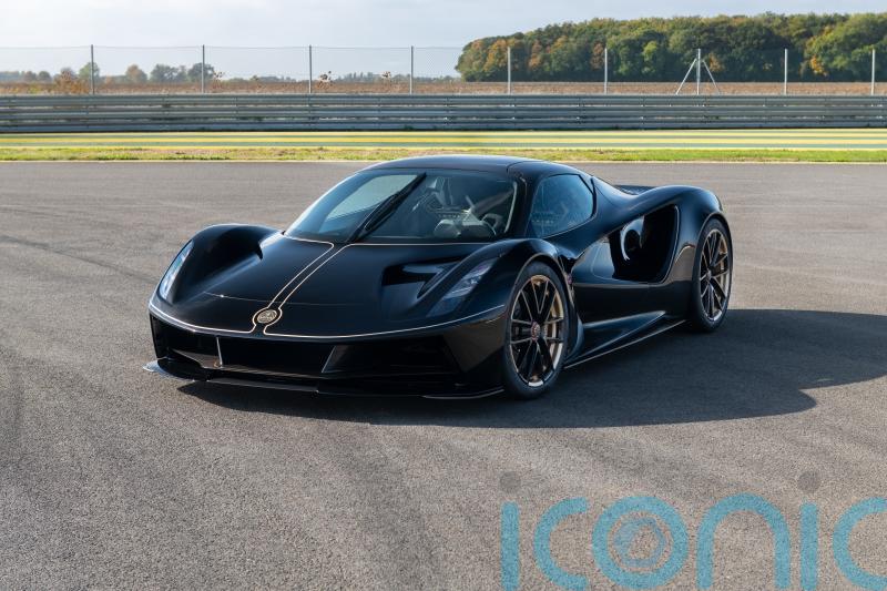 Lotus Evija Fittipaldi celebrates 50 years since F1 racing victory