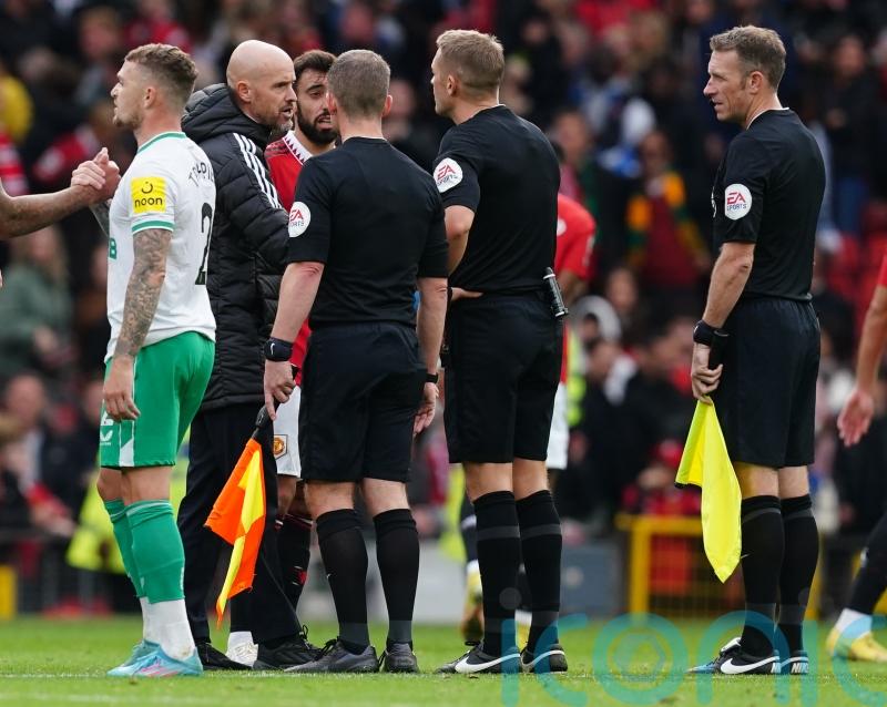 I don’t have a comment – Erik ten Hag refuses to speak about officials