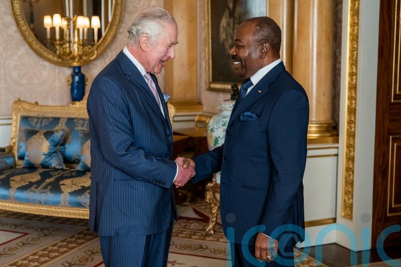 King welcomes President of Gabon amid Commonwealth entry celebrations