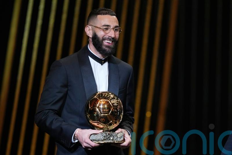 Real Madrid forward Karim Benzema wins Ballon d’Or for first time