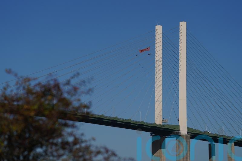 Dartford Crossing still blocked after Just Stop Oil protesters scale bridge