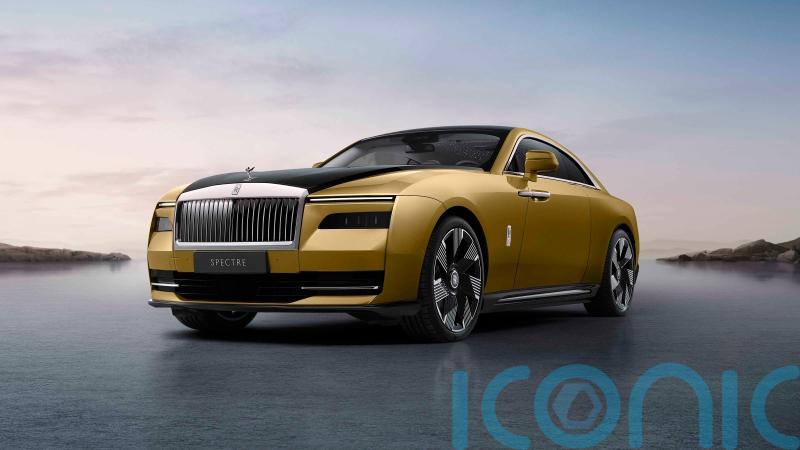 Rolls-Royce unveils first pure electric car Spectre