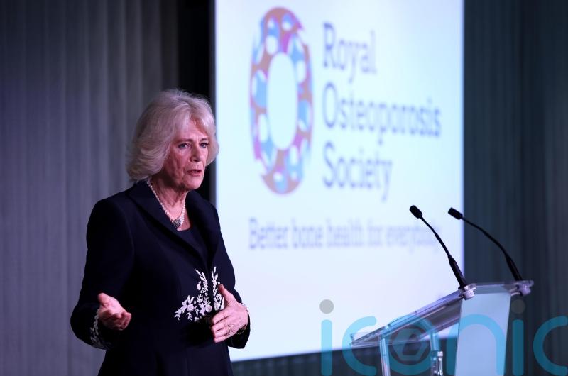 Camilla urges older people to check their risk of developing osteoporosis