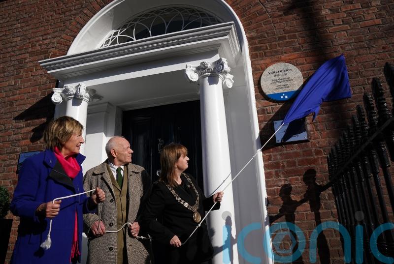 Plaque to Irish woman who shot at Mussolini unveiled in Dublin