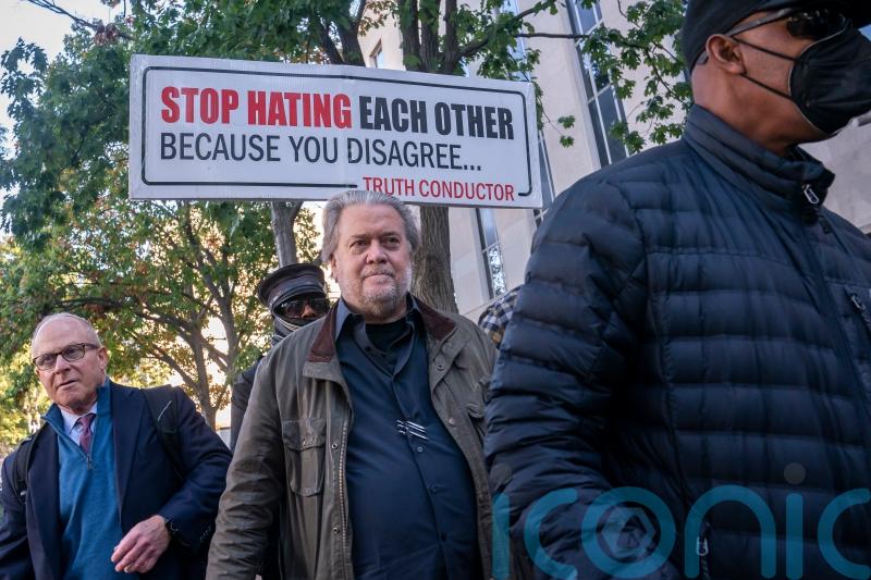 Ex-Trump ally Steve Bannon gets four-month sentence for defying DC riot subpoena
