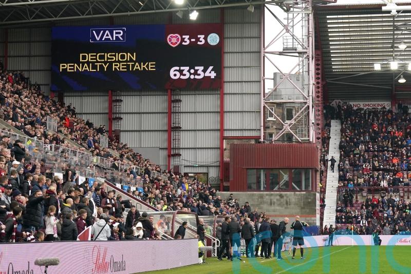 Ange Postecoglou frustrated by delays as VAR dominates Hearts-Celtic clash