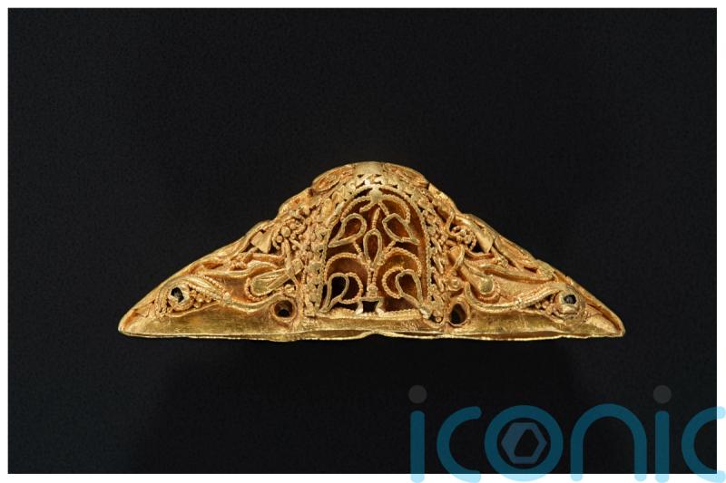 Museum acquires 700AD gold sword pommel worth £30,000 found in Scotland
