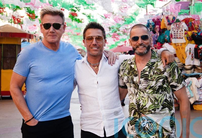 Gordon Ramsay goes to Spain with Gino D’Acampo and First Dates star Fred Sirieix