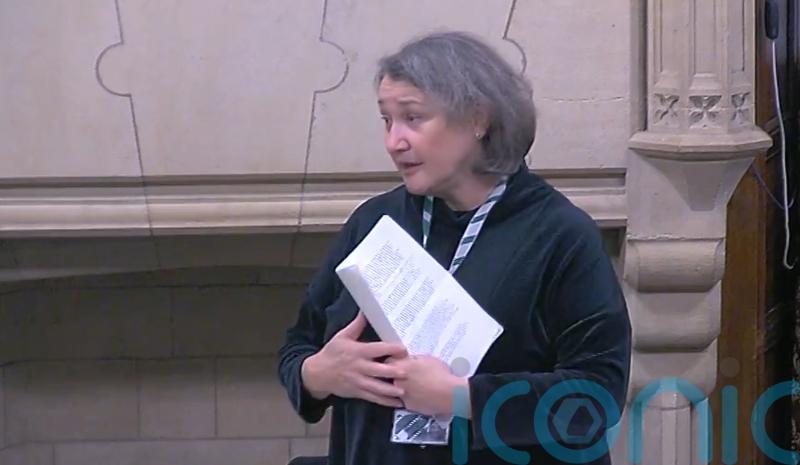 Conservative MP holds back tears sharing her experience of baby loss
