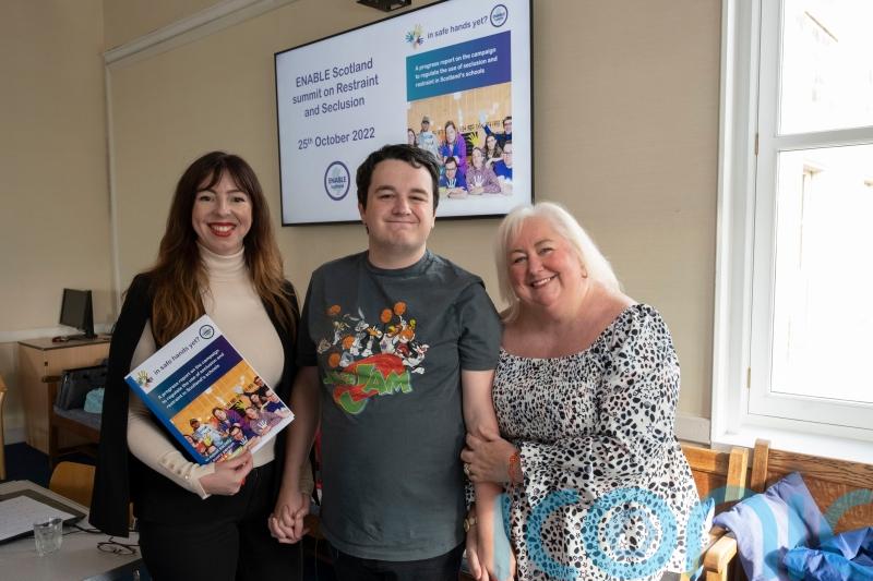 Mother demands new law on restraint in schools after son left traumatised