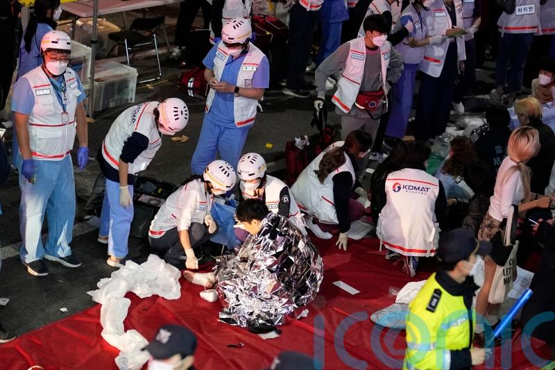 South Korea in shock after 151 killed in Halloween crowd surge