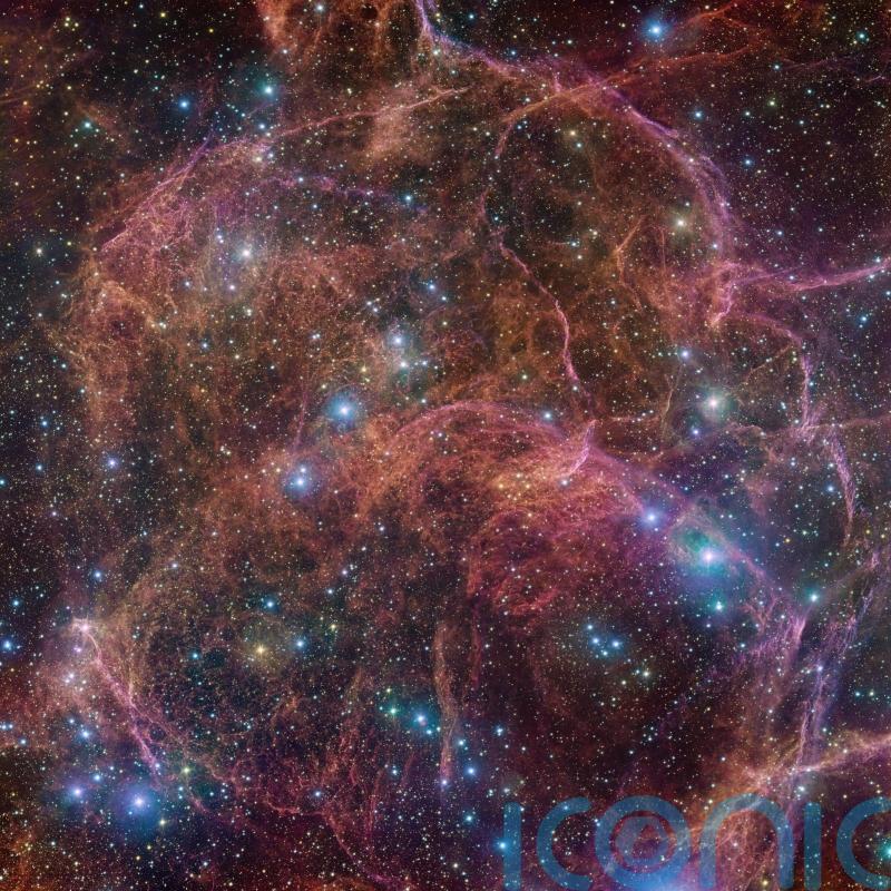 Telescope captures the ghost of a giant star