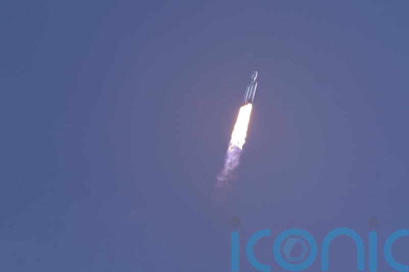 SpaceX launches Falcon Heavy rocket for first time in three years
