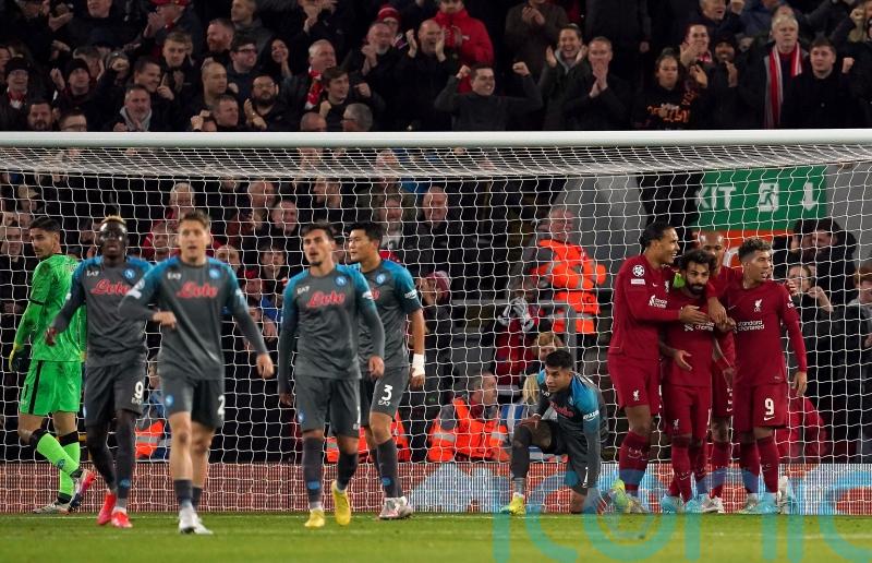 Mohamed Salah matches Steven Gerrard record as Liverpool snatch win over Napoli