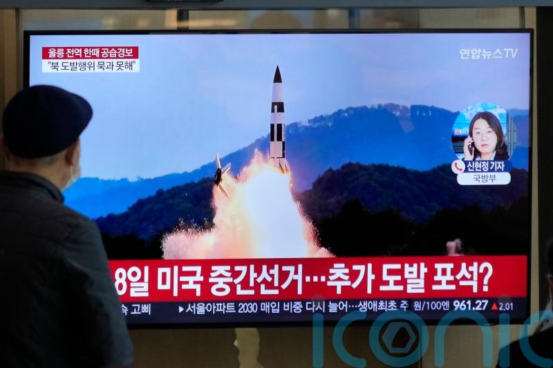 North Korea fires ‘more than ten’ ballistic missiles hours after threatening US
