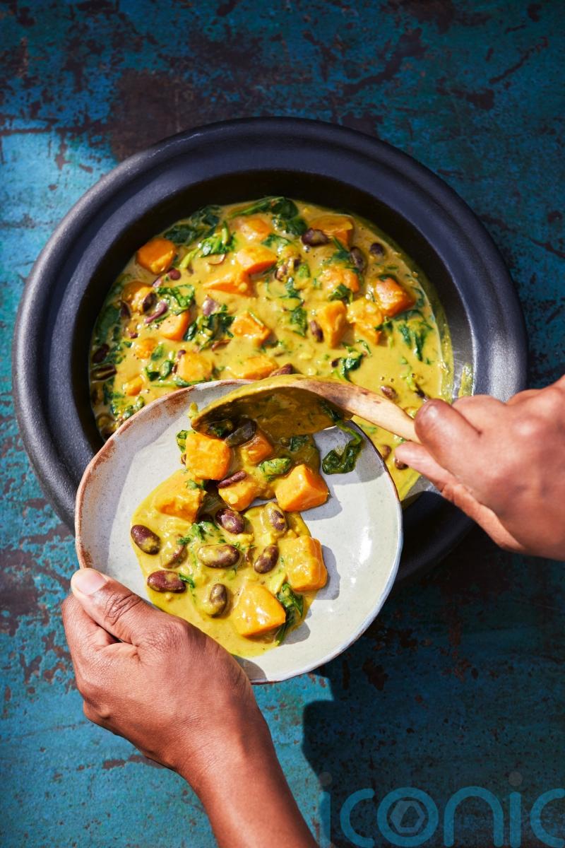 Melissa Thompson’s peanut and sweet potato stew recipe