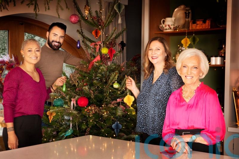 Mary Berry shares ultimate Christmas feast with celebrity friends for TV special
