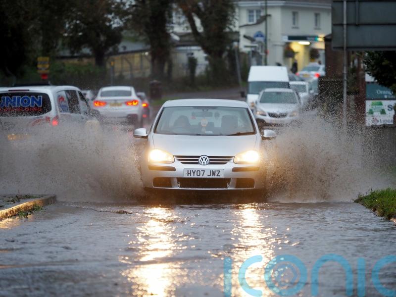 Thunderstorms set to bring more disruption after heavy downpours cause flooding